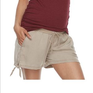 NWT A:Glow Maternity Full Panel Shorts XXL
